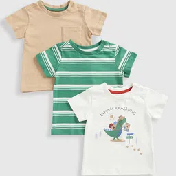 mothercare Boys 3 Printed Pockets T-shirt-picture-11