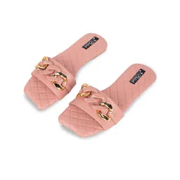 Pabish Footwears Women Embellished Open Toe Flats-picture-34