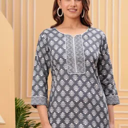 Moda Rapido Print Cotton Top-picture-58