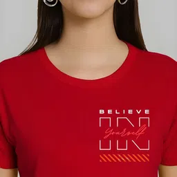 SZN Women Typography Printed T-shirt-picture-31