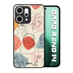 QRIOH Quirky Printed Oppo Reno14 5G Silicone Back Case-picture-43