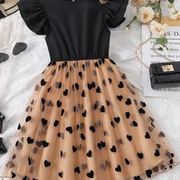 TIOR Black Polyester Fit and Flare Dresses-image-64