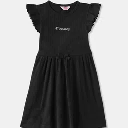 R&BGirls Fit and Flare Cotton Dress-0