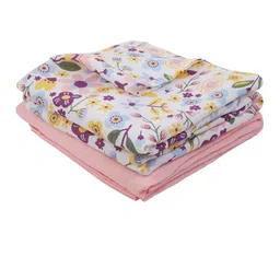 My Milestones Set Of 2 3 In 1 Muslin Swaddle Wrapper image 4