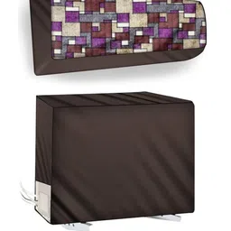 The Furnishing Tree Split AC Cover Set of Indoor and Outdoor Unit Used for 1 Ton VOLTAS 123 DZX Geo-image-99