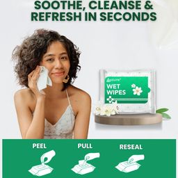 Assure Set Of 3 Fresh Active Wet Wipes With Aloevera For Hydration - 30 Pcs Each image 4