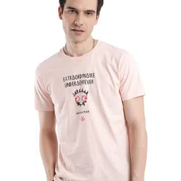 WROGN Men Typography Printed Drop-Shoulder Sleeves Pure Cotton Pockets Slim Fit T-shirt-image-93