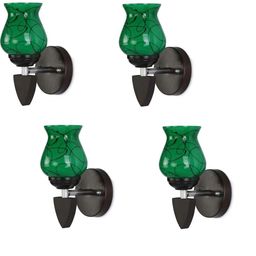 SOMIL Green Glass Cylinder Wall Lamps-image-53