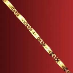 Dynamic Retail Global Men Gold-Plated Stainless Steel Link Bracelet-89