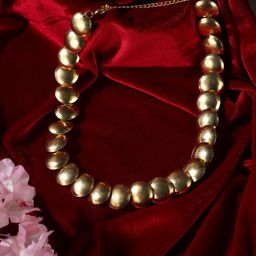 DressBerry Gold-Plated Minimal Necklace-50