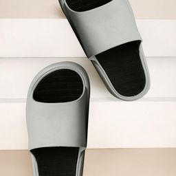 Style Height Men Grey Flip Flops-image-46