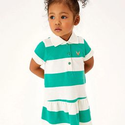 LULU & SKY Striped Organic Cotton A-Line Dress-image-59