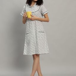 SEPHANI Checked Nightdress-image-64
