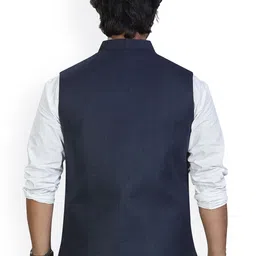 Authentics Woven Nehru Jacket image 4