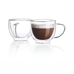 Baskety Transparent Solid Glass Glossy Mugs Set of Cups and Mugs-8