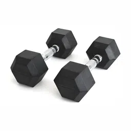 HackerX 2-Pcs Steel Dumbbells - 15 kg Each-21