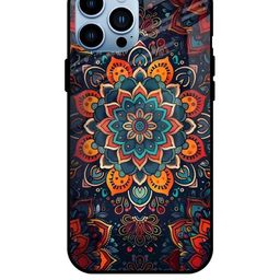 QRIOH Quirky Printed iPhone 13 Pro Back Case Mobile Accessories-image-59
