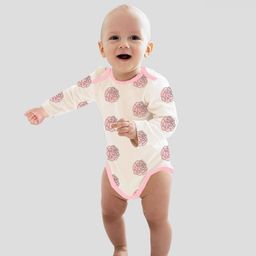 Kidbea Infants Printed Organic Cotton Onesie Bodysuit-image-97