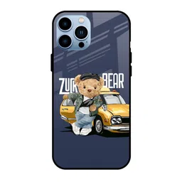 QRIOH Typography Printed iPhone 13 Pro Back Case Mobile Accessories-image-7