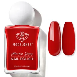 Modelones Ultra Fast Drying Nail Polish- 15 ml- Fairys Ruby-picture-30