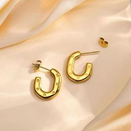 TANLOOMS Circular Ear Cuff Earrings-10
