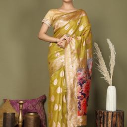 Astita Ethnic Motifs Woven Design Zari Saree-picture-32