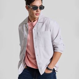 Snitch Men Smart Slim Fit Opaque Casual Shirt-image-29