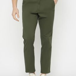 Duke Men Slim Fit Chinos Trousers-image-92