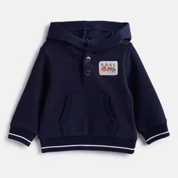 Chicco Boys Applique Hooded Pullover Sweatshirt-image-91