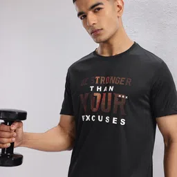 HRX by Hrithik Roshan Printed Rapid-Dry Training T-shirt-image-69