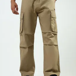 Monte Carlo Men Mid-Rise Cotton Cargos-image-96