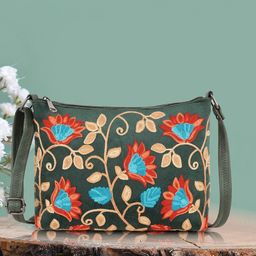 STARWINGS Embellished Oversized Sling Bag with Applique-image-25