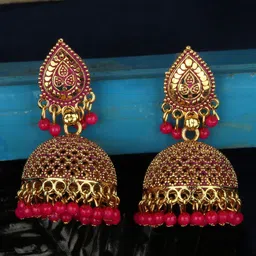 Anouk Contemporary Jhumkas Earrings-image-63