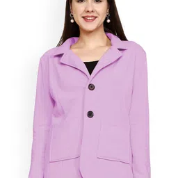 ROARERS Notched Collar Long Sleeves Single Breasted Coat-image-11
