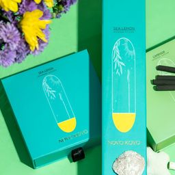 NOVO KOYO 2-Pcs Turquoise Blue Sea Lemon Incense Sticks-image-12
