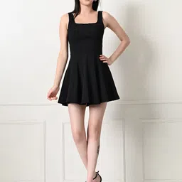 DIOSTE Fit & Flare Mini Dress-image-73