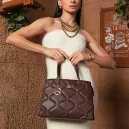 MINI WESST Women Textured Structured Handheld Bag-28