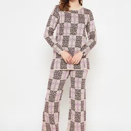 CREATIVE LINE Checked Top With Trousers Co-Ords-picture-22