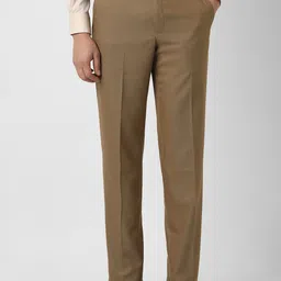Van Heusen Men Textured Trousers-image-63