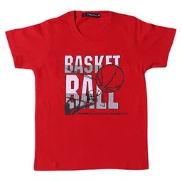 NeuVin Boys Typography Printed Round Neck Cotton T-shirt-picture-7