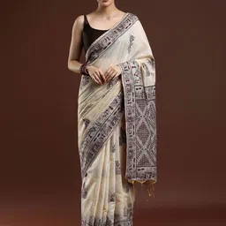 Mitera Ethnic Motifs Chanderi Saree-picture-22