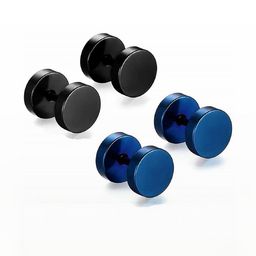 shobhram Unisex Blue Earrings-image-45