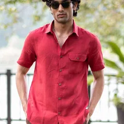 Creatures of Habit Men Classic Opaque Casual Shirt-image-95