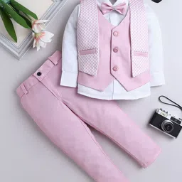 BAESD Boys Self Design 3-Piece Party Suits-64