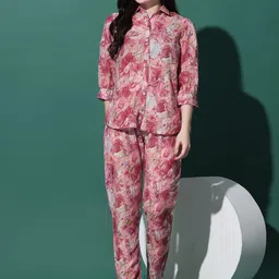 BAESD Printed Shirt With Trousers Co-Ords-image-80