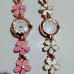 THE SHOPOHOLIC Women Set Of 2 Stainless Steel Embellished Straps Digital Watch FL-P-W-picture-41