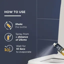 PEESAFE Set Of 2 UTI Risk Reduction Toilet Seat Sanitizer Spray -75ml Each- Citrus image 5