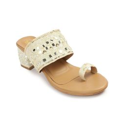Nysah Embellished Leather Ethnic Comfort Mules-image-60