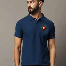 HUSHBUCKS Men Polo Collar Pockets T-shirt-picture-23