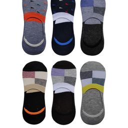 Voici Unisex Pair Of 6 No-Show Loafer Socks-image-98